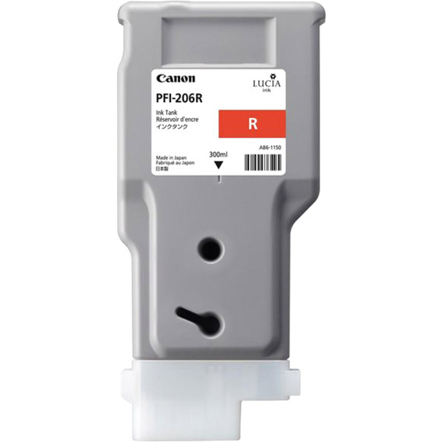 Canon PFI-206R Original Inkjet Ink Cartridge - Red Pack
