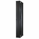 Performance, Vertical Cable Manager for 2 & 4 Post Racks, 84"H x 10"W, Double-Sided with Doors