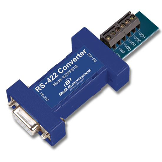 B&B PORT POW 9PIN 232/422 CON W/TB