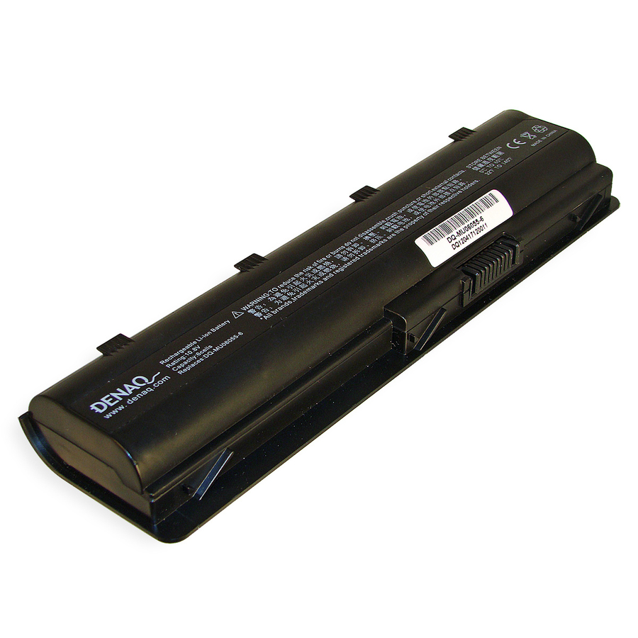 DENAQ 6-Cell 5200mAh Li-Ion Laptop Battery for HP Envy 17, HP G42-100, G62-100, G72-100; HP PAVILION DV7 Series; COMPAQ PRESARIO CQ32, CQ42, CQ62