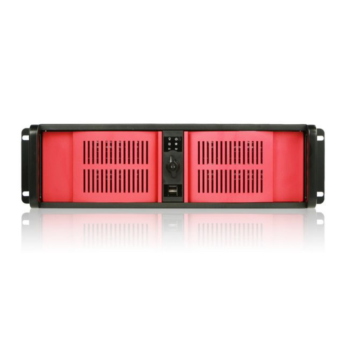 iStarUSA 3U Compact Stylish Rackmount Chassis Front-mounted ATX Power Supply