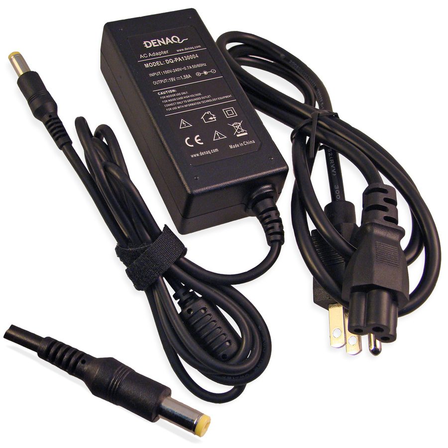 DENAQ 19V 1.58A 4.8mm-1.7mm AC Adapter for ACER One Series Laptops