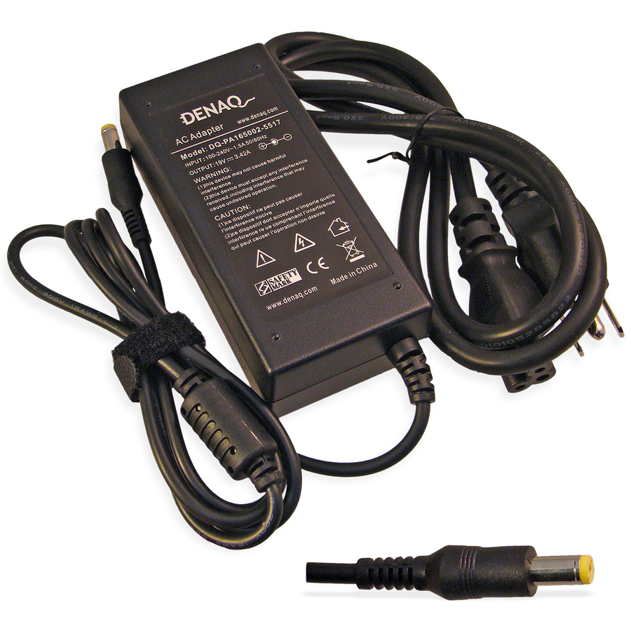 DENAQ 19V 3.42A 4.8mm-1.7mm AC Adapter for ACER Aspire, TravelMate & Ferrari Series Laptops