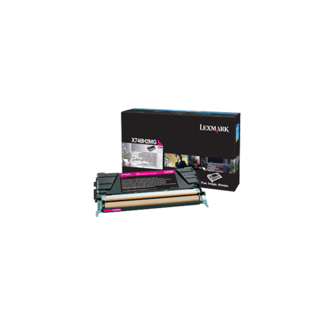 Lexmark High Yield Laser Toner Cartridge - Magenta Pack