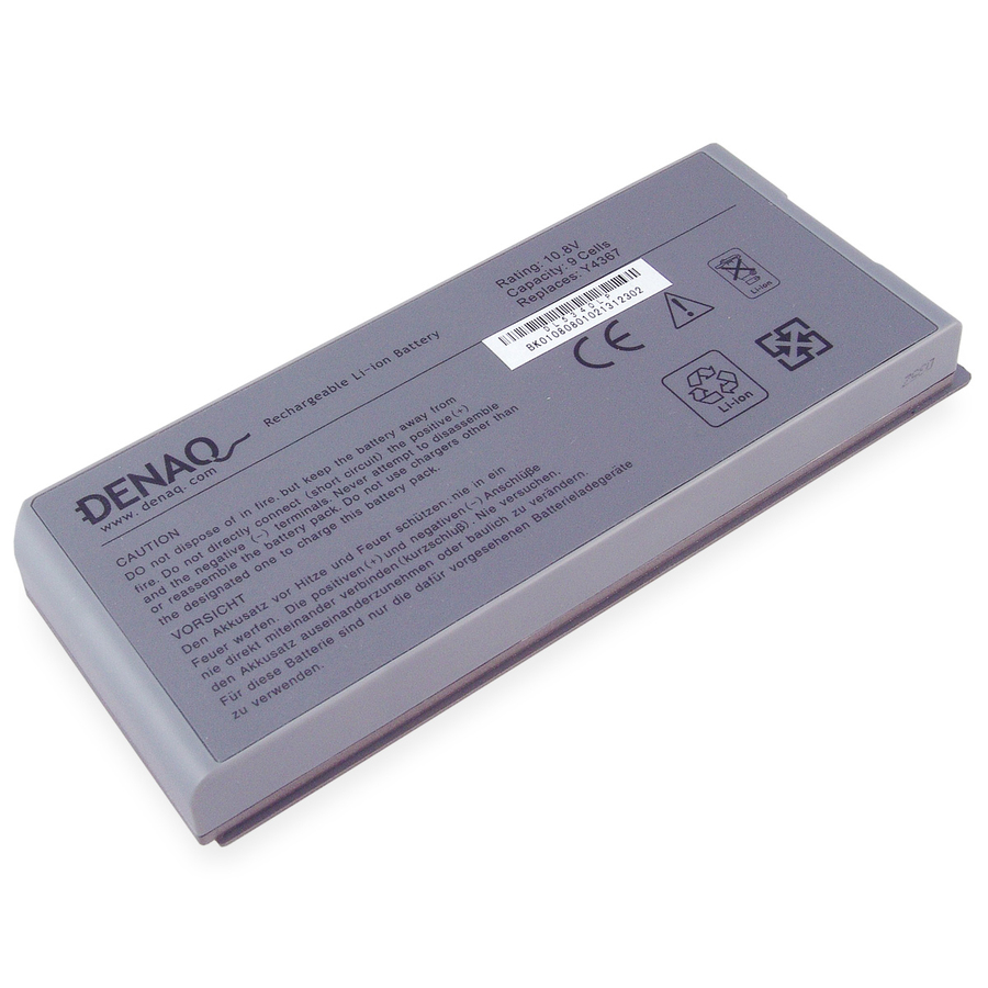 DENAQ 9-Cell 80Whr Li-Ion Laptop Battery for DELL Latitude D810; DELL Precision M70