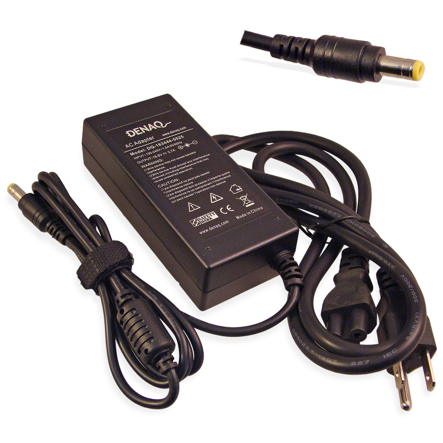 DENAQ 18.5V 2.7A 5.5mm-2.5mm AC Adapter for HP/Compaq PROSIGNIA Series Laptops