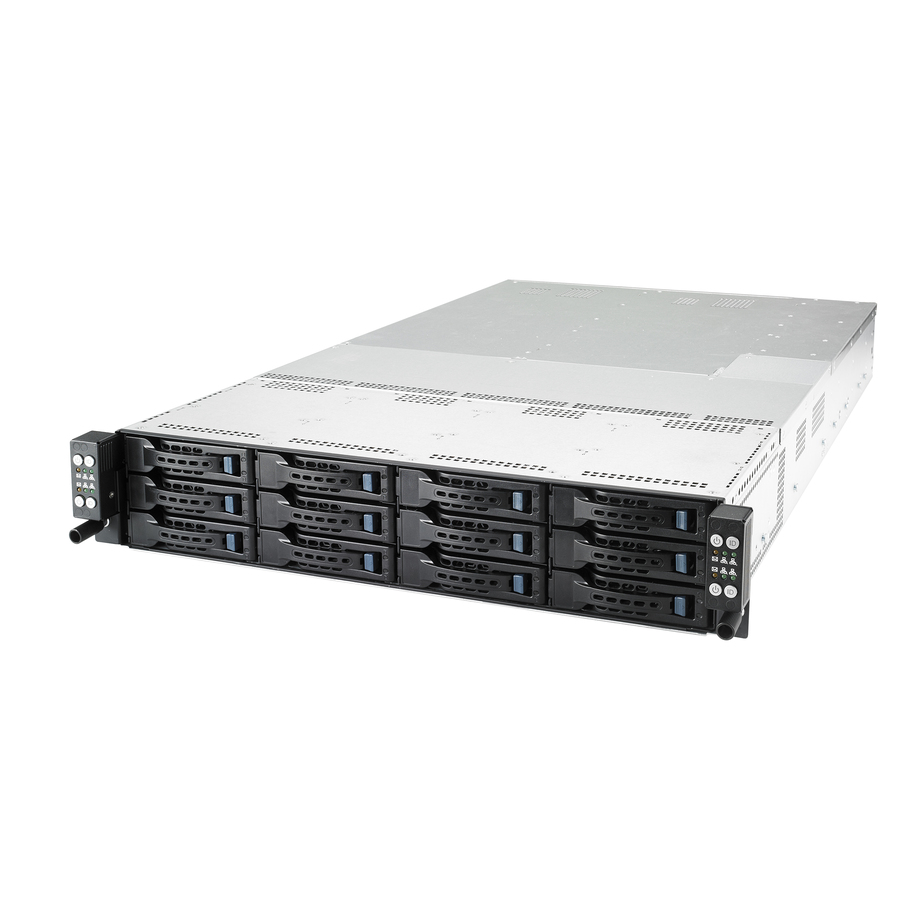 Asus RS720Q-E7/RS12 Barebone System - 2U Rack-mountable - Socket R LGA-2011 - 2 x Processor Support