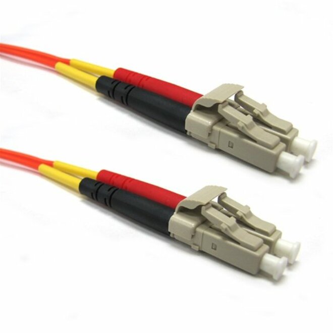 Weltron LC/LC Multi-Mode 62.5/125M Orange Fiber Cable - 1M