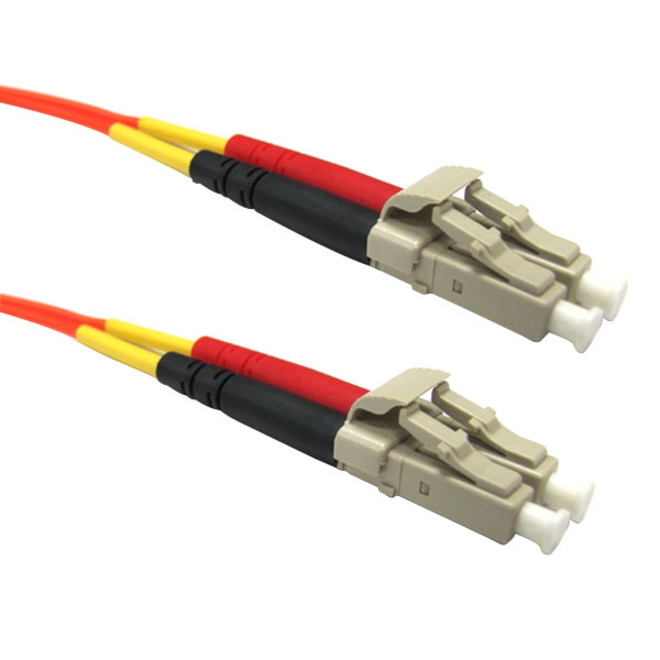 Weltron LC/LC Multi-Mode 62.5/125M Orange Fiber Cable - 2M