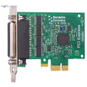 Brainboxes 4 Port RS232 Low Profile PCI Express Serial Card