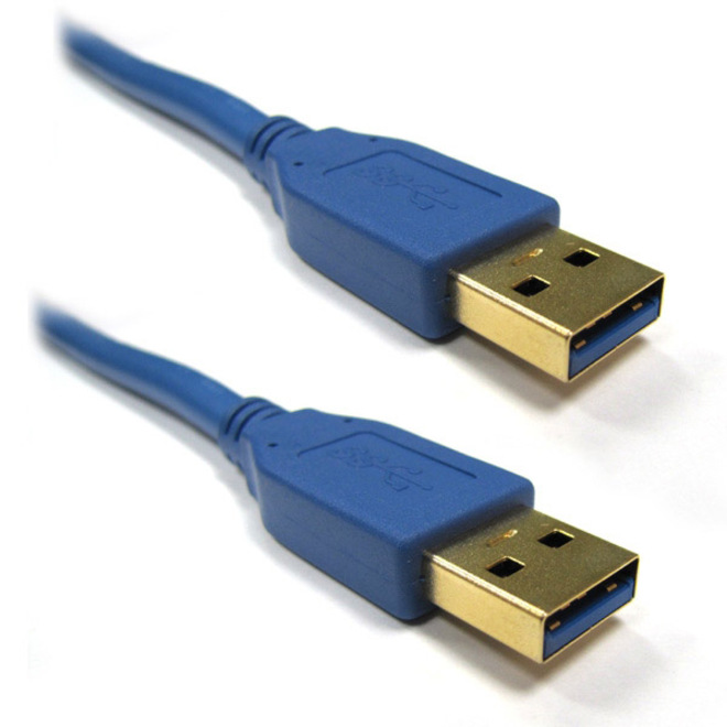 Weltron SuperSpeed 3.0 USB Cable A Male to A Male
