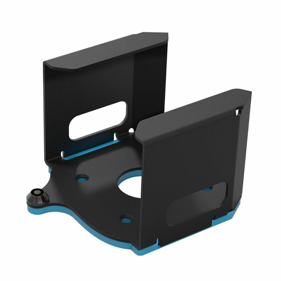 Rack Solutions Mounting Bracket for Docking Station - Black - Horizontal/Vertical - TAA Compliant