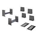 APC by Schneider Electric Mounting Adapter Kit for Rack - Black