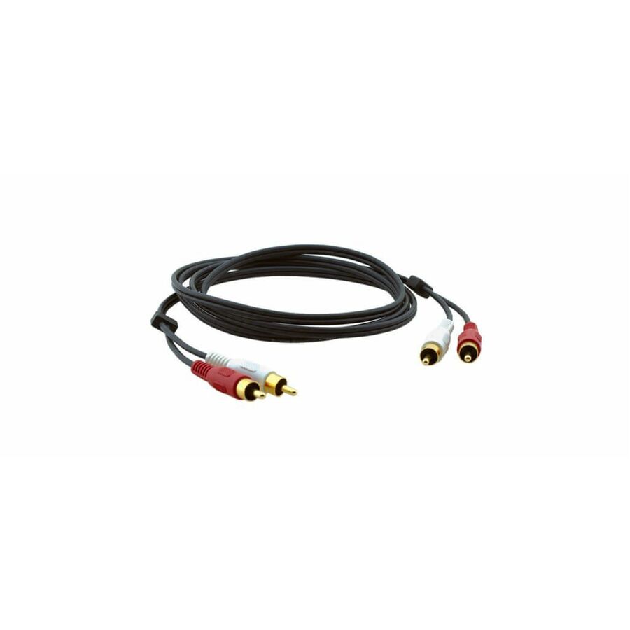 Kramer 2 RCA (M) to 2 RCA (M) Molded Audio Cable