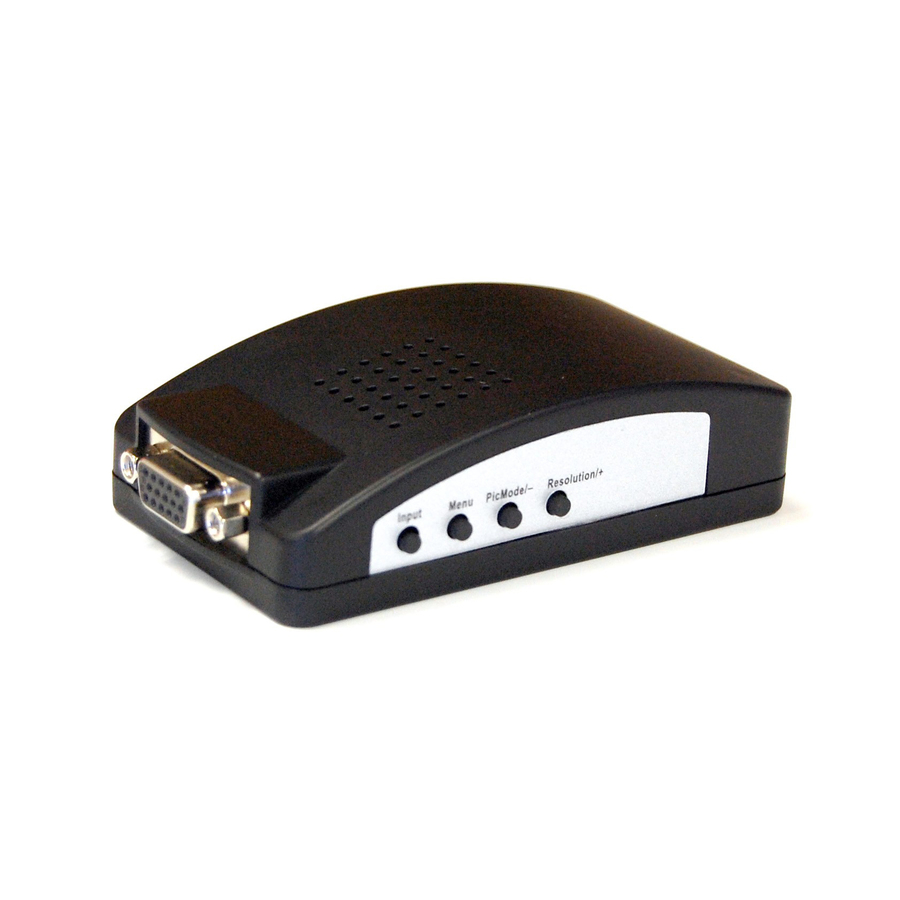 Bytecc HM104 BNC Composite and S-Video to VGA Converter (Wide screen)