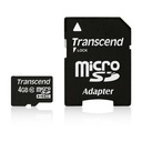 Transcend TS4GUSDHC10 4 GB Class 10 microSDHC