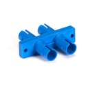 Black Box Fiber Optic Coupling - ST/ST Singlemode Duplex Ceramic Rect