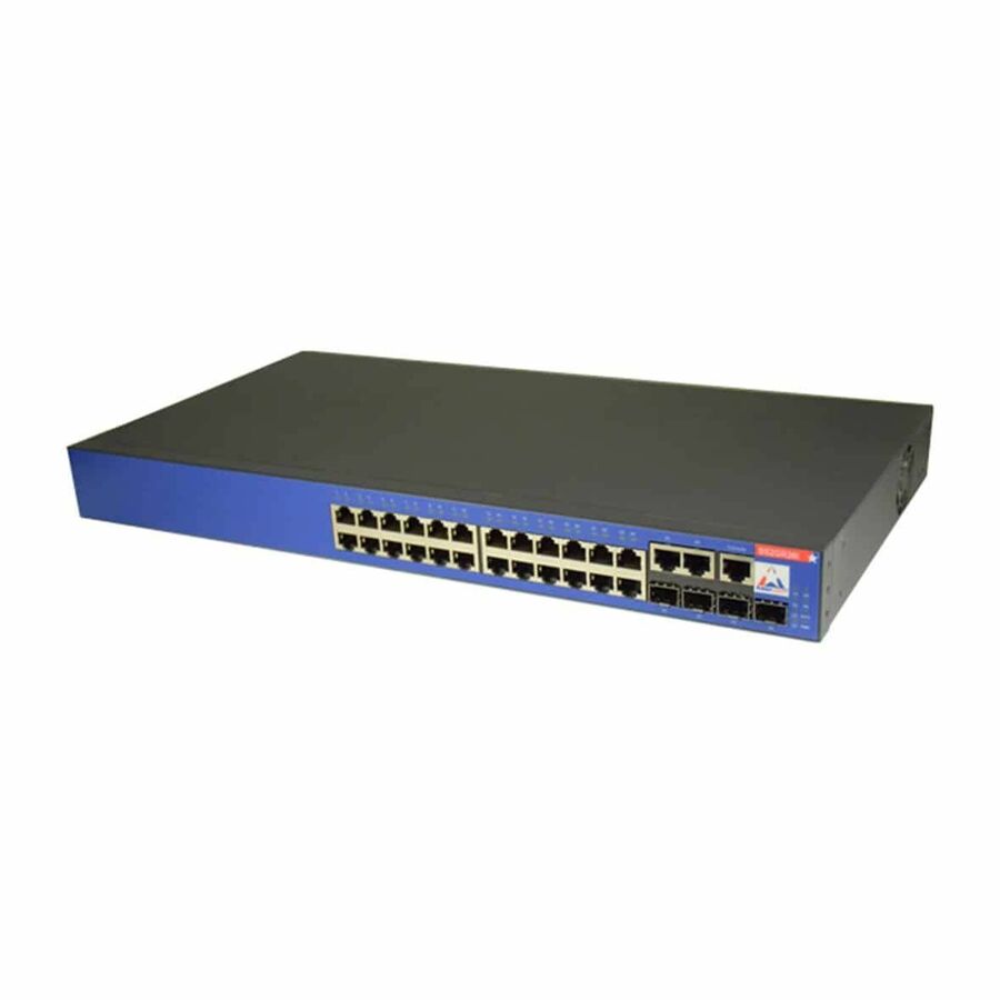 Amer Networks 22 port + 4 port 1000Base-T/SFP Gigabit Managed Layer 2 Switch SS2GR26i