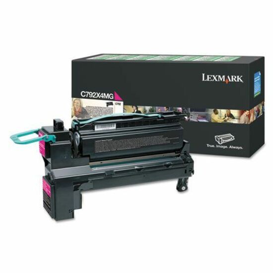 Lexmark C792X4MG Original Laser Toner Cartridge - Magenta - 1 Pack