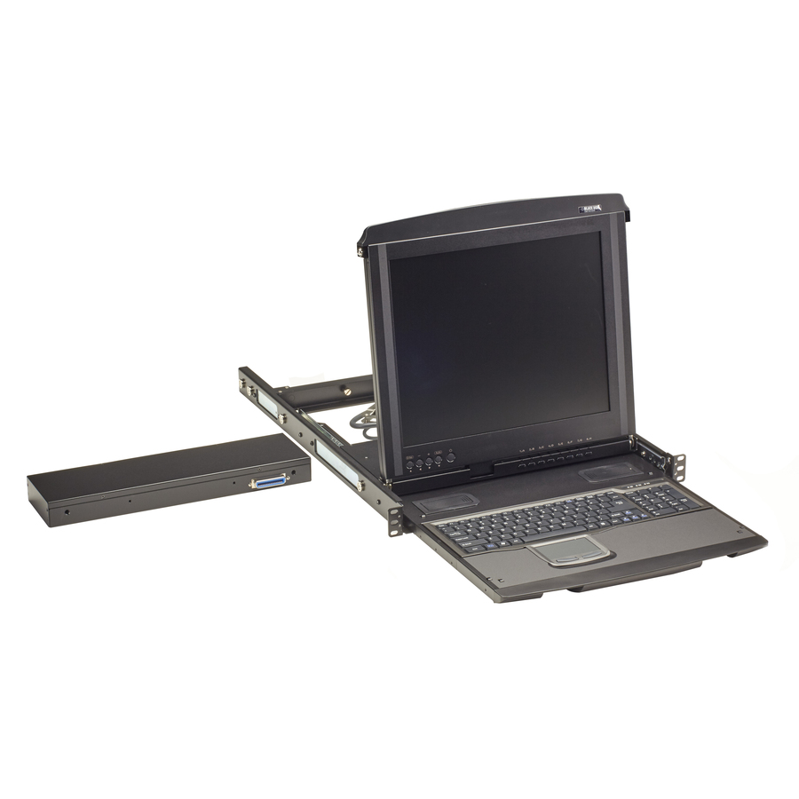Black Box ServView V with 8-Port KVM Switch, VGA, USB, PS/2