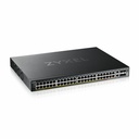 ZYXEL XGS2220-54HP 48-Port Gigabit L3 Managed and Nebula Pro Cloud Managed Switch | 40 PoE+ / 10 PoE++ Ports at 600W with 4 SFP+ 10G Uplinks and 2 10G Ethernet Ports
