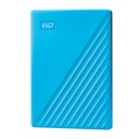 WD My Passport WDBYVG0020BBL 2 TB Portable Hard Drive - External - Blue