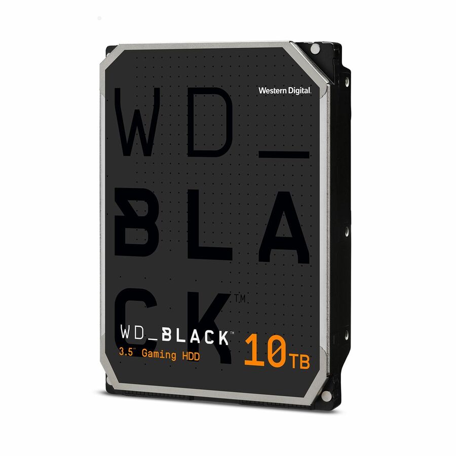 WD Black WD101FZBX 10 TB Hard Drive - 3.5" Internal - SATA (SATA/600) - Conventional Magnetic Recording (CMR) Method