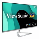ViewSonic VX3276-2K-MHD 32 Inch 1440p Monitor, IPS with Screen Split Capability and Eye Care Technology for Home and Office Entertainment, Ultra-Thin Bezels, DisplayPort for Daisy Chain, and HDMI