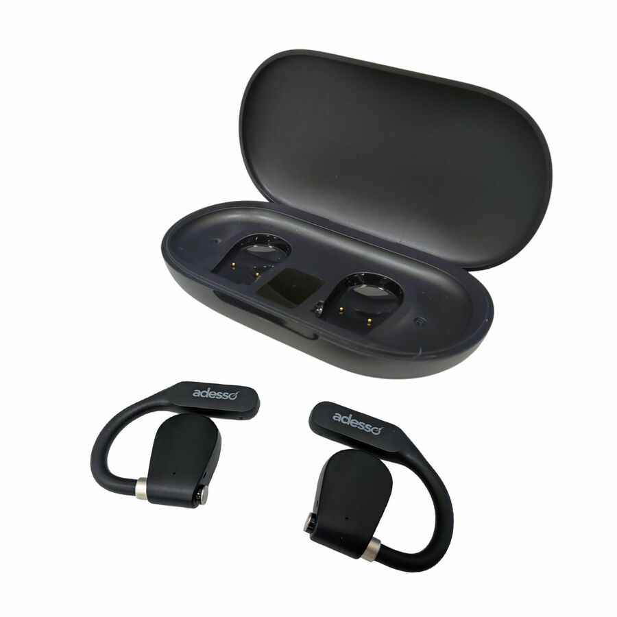 Adesso Xtream T4 Open-Ear Bluetooth Earbuds with Charging Case