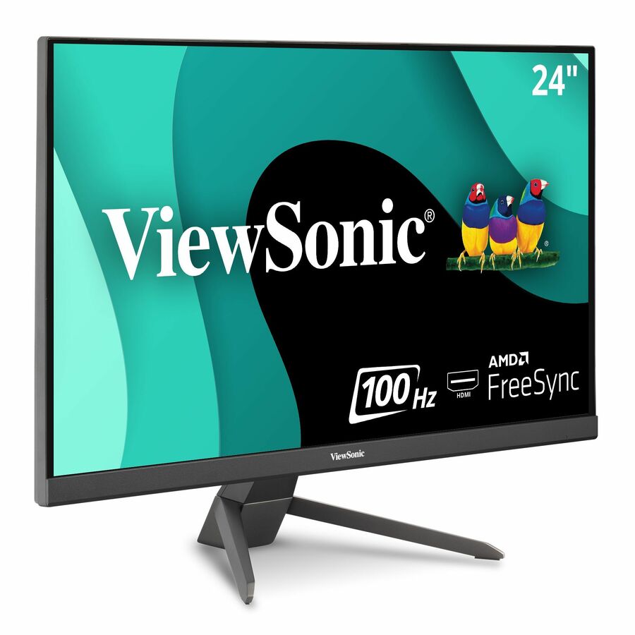 ViewSonic VX2267-MHD 22 Inch 1080p Monitor, 100Hz Refresh Rate with FreeSync for Ultimate Home Entertainment, Eye Care Technology, Ultra-Thin Bezels, HDMI, and DisplayPort Inputs