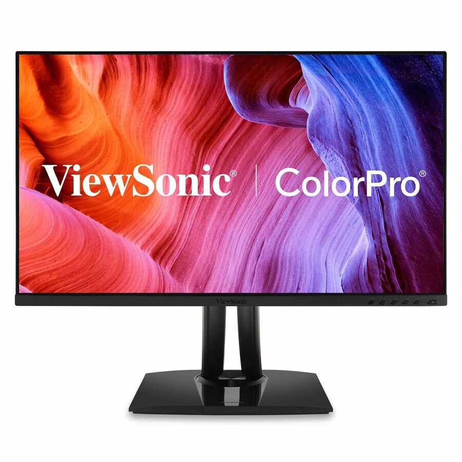 ViewSonic VP275-4K 27 Inch 4K ColorPro Monitor Designed for Surface, IPS with 100% sRGB and Pantone Validated for Improved Workflows, Advanced Ergonomics, and 60W USB-C Inputs