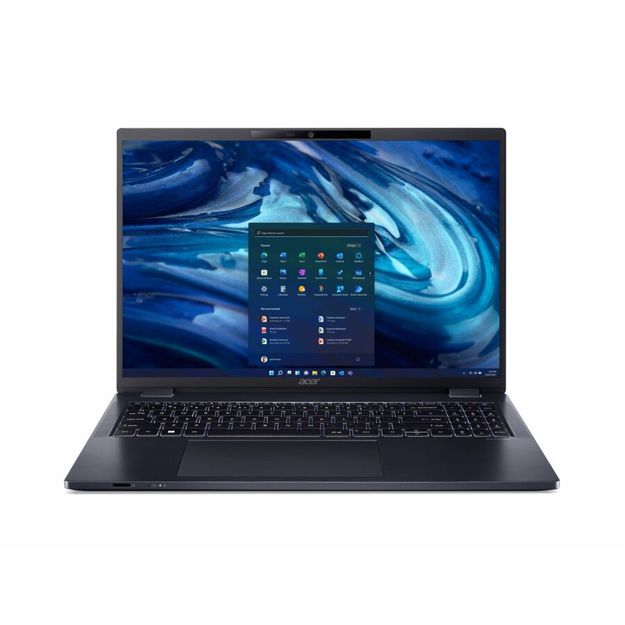Acer TravelMate P4 TMP416-41 TMP416-41-R6Y5 16" Notebook - WUXGA - 60 Hz - AMD Ryzen 5 PRO 6650U - 16 GB - 512 GB SSD - English Keyboard - Slate Blue