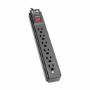 Tripp Lite by Eaton Protect It! 6-Outlet Surge Protector 15 ft. Cord 790 Joules Black Housing