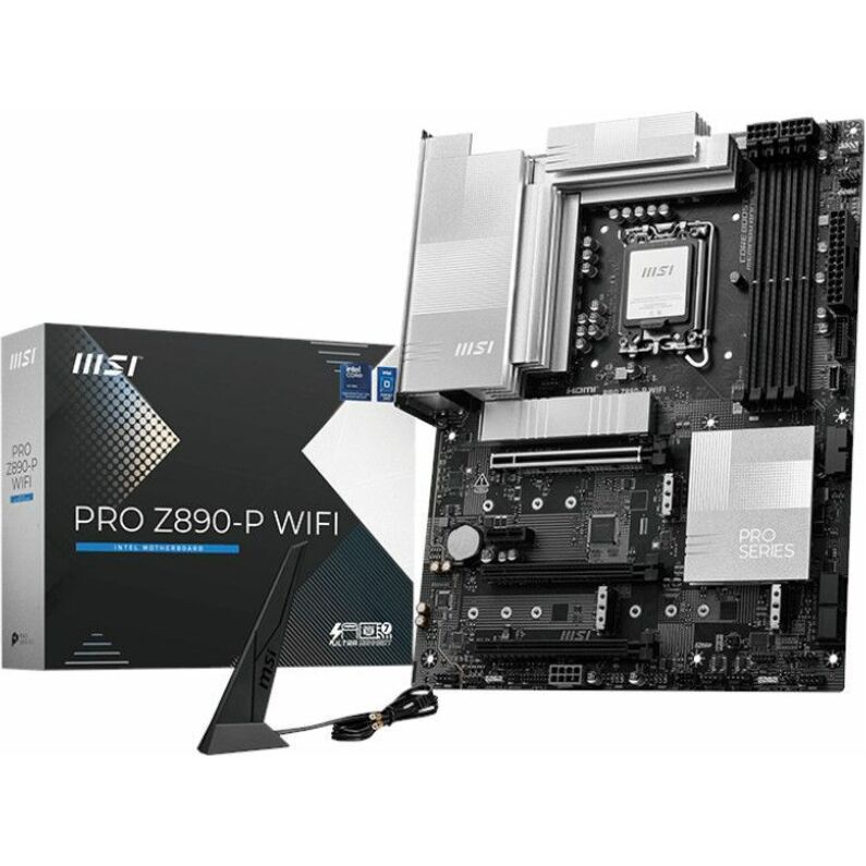[20Z890-PWIFI] MSI PRO Z890-P WIFI ATX MOTHERBOARD LGA 1851 for Intel Core Ultra CPU