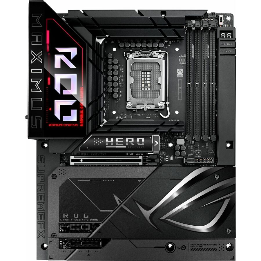 [20ROGZ980BTF-MaximusHero] Asus ROG Maximus Z890 Hero Gaming Desktop Motherboard - Intel Z890 Chipset - Socket LGA-1851 - ATX