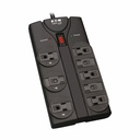 Tripp Lite by Eaton Protect It! 8-Outlet Surge Protector 8 ft. (2.43 m) Cord 1440 Joules Black Housing