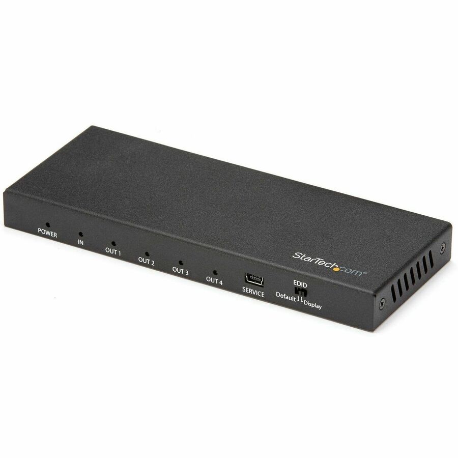 StarTech 4 Port HDMI Splitter - 4K 60Hz - 1x4 Way HDMI 2.0 Splitter - HDR - ST124HD202
