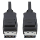 Tripp Lite by Eaton DisplayPort 1.4 Cable with Latching Connectors 8K (M/M) Black 6 ft. (1.8m)