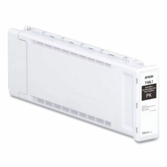 Epson UltraChrome PRO6 T48L Original High Yield Inkjet Ink Cartridge - Photo Black - 1 Pack