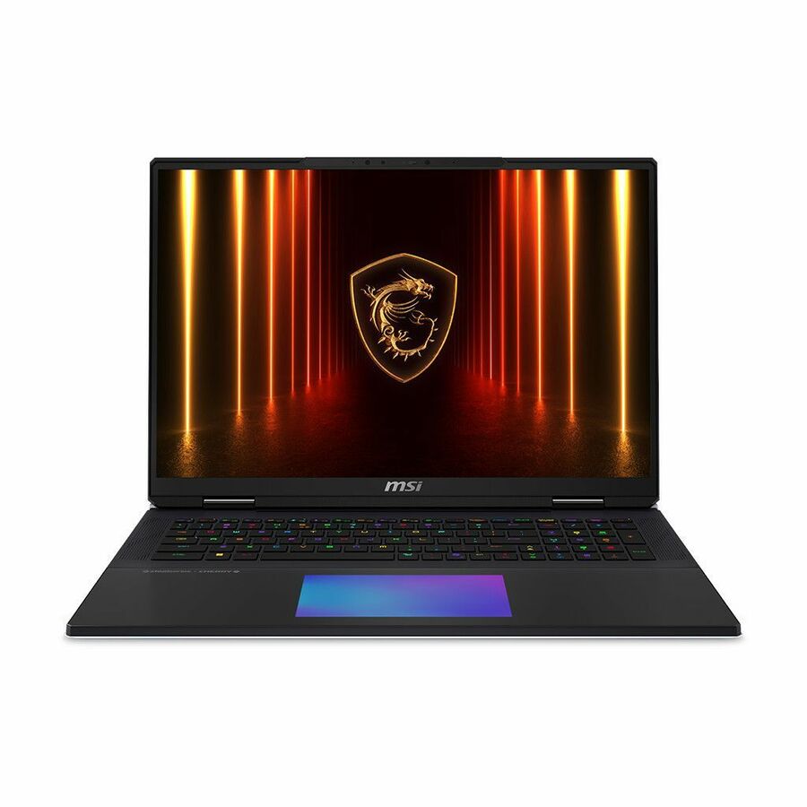 MSI Titan 18 HX AI A2XWIG-616US 18" Gaming Notebook - UHD+ - 120 Hz - Intel Core Ultra 9 285HX - 64 GB - 4 TB SSD - Core Black