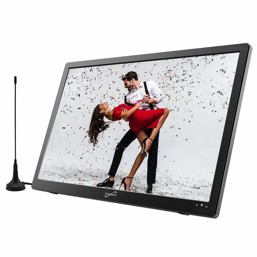 Supersonic SC-2816 16" LED-LCD TV - HDTV - Black