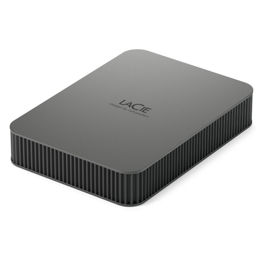 LaCie Mobile Drive Secure STLR5000400 5 TB Portable Hard Drive - 2.5" External - Space Gray