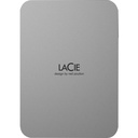 LaCie Mobile Drive Secure STLR4000400 4 TB Portable Hard Drive - 3.5" External - Space Gray
