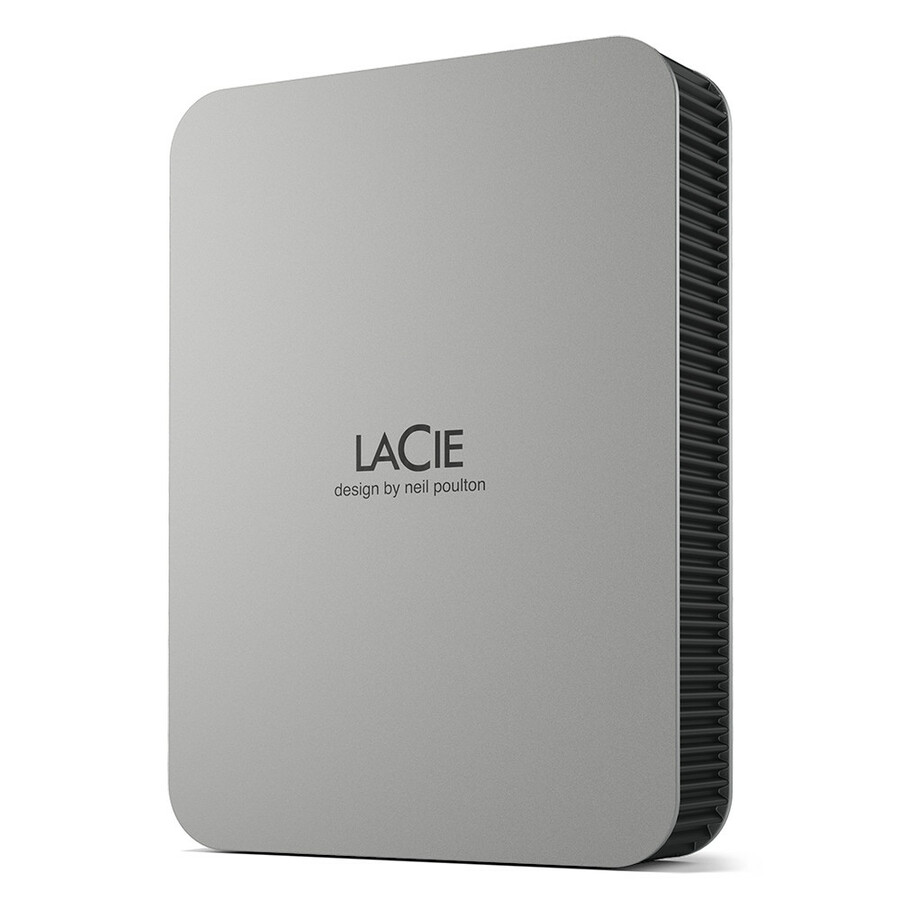 LaCie Mobile Drive Secure STLR2000400 2 TB Portable Hard Drive - 2.5" External - Space Gray