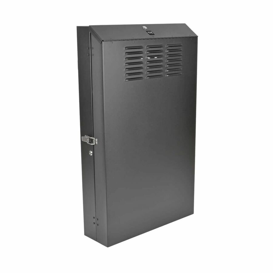 Tripp Lite by Eaton SmartRack 4U Low-Profile Vertical-Mount Server-Depth Wall-Mount Rack Enclosure Cabinet