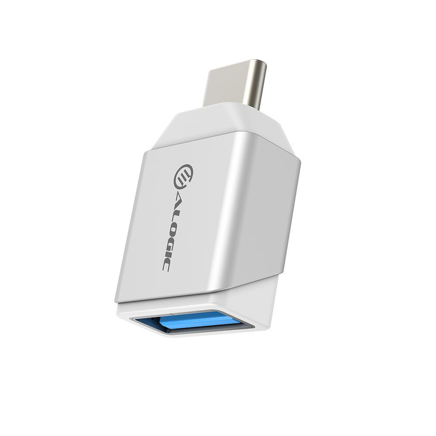 Alogic Ultra Mini USB-C to USB-A Adapter -Silver