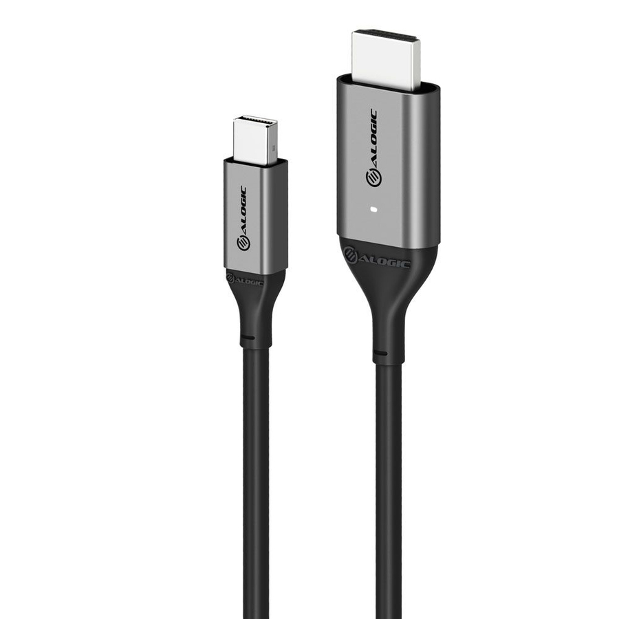 Alogic Ultra Mini DisplayPort 1.4 to HDMI 2.0 Cable - 4K 60Hz - ACTIVE