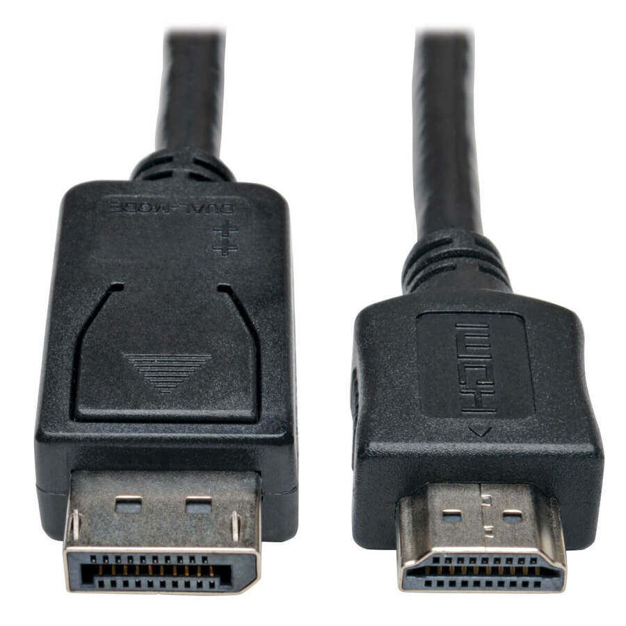 Tripp Lite by Eaton 6ft DisplayPort to HDMI Adapter Cable Video / Audio Cable DP M/M