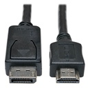 Tripp Lite by Eaton 6ft DisplayPort to HDMI Adapter Cable Video / Audio Cable DP M/M