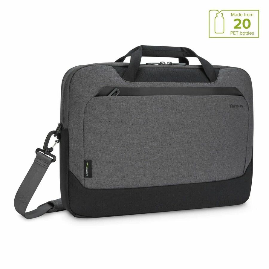 Targus Cypress EcoSmart TBT92602GL Carrying Case (Briefcase) for 15.6" Notebook - Gray